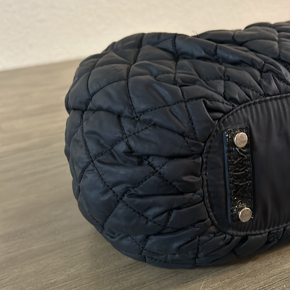 kate spade Bags Kate Spade Black Nylon Diamond Quilted Hobo